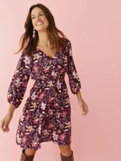 Robe jacquard
