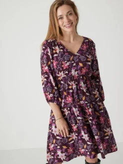 Robe jacquard