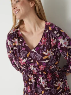 Robe jacquard