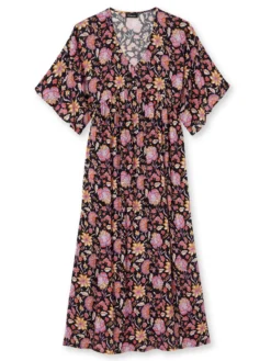 Robe longue ample imprimé