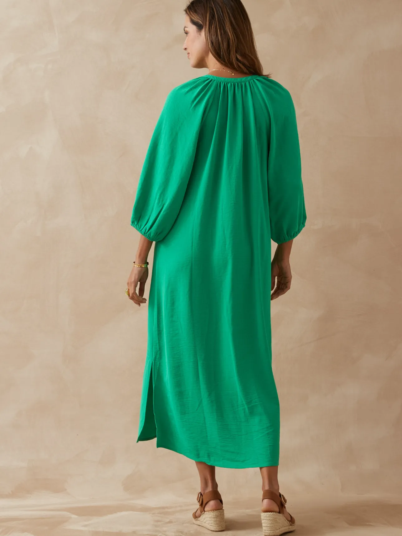 Robe longue fluide