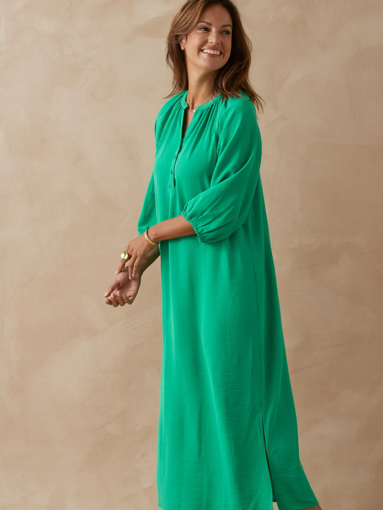 Robe longue fluide