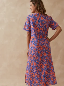 Robe longue pur coton