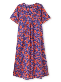 Robe longue pur coton