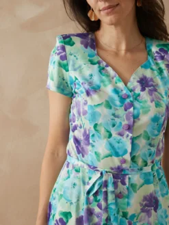 Robe maille fluide