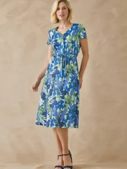 Robe maille fluide