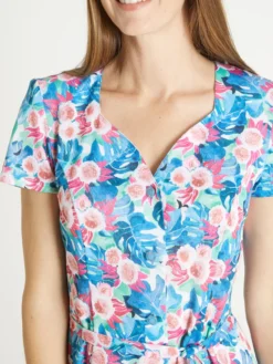 Robe maille fluide