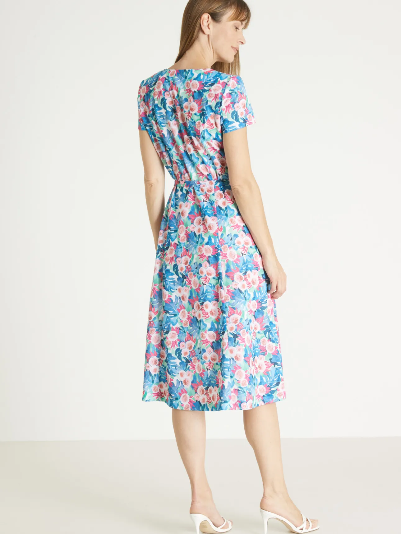 Robe maille fluide
