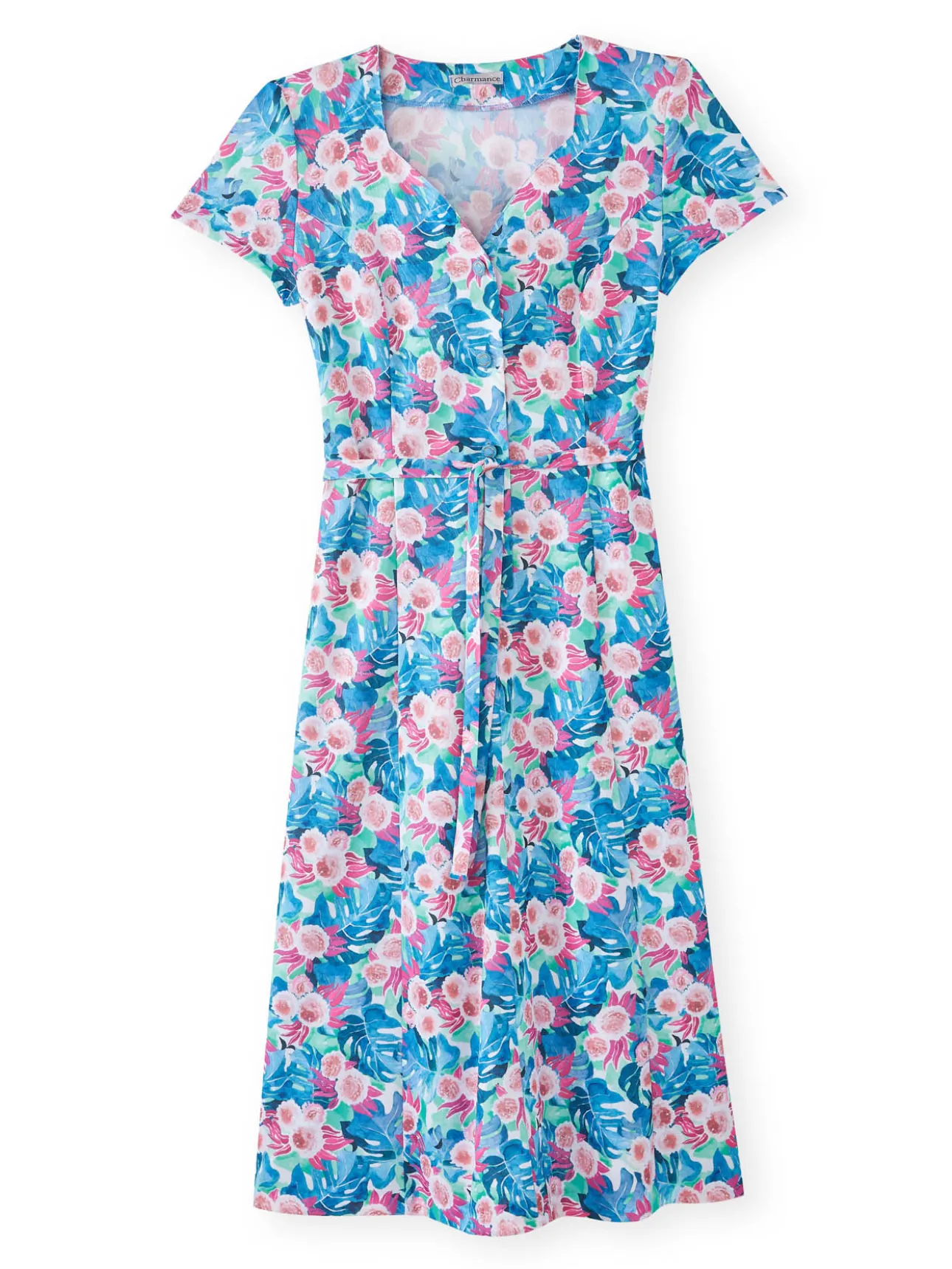 Robe maille fluide