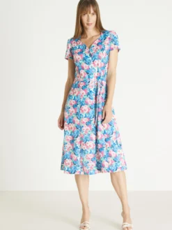 Robe maille fluide