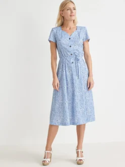 Robe maille fluide