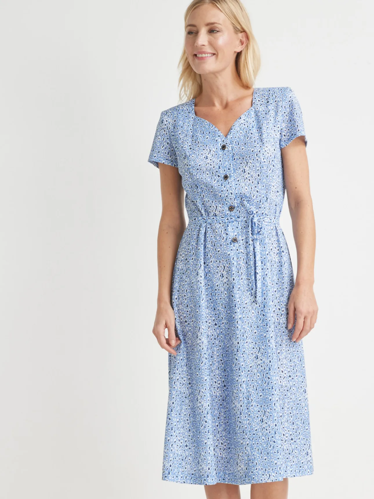 Robe maille fluide
