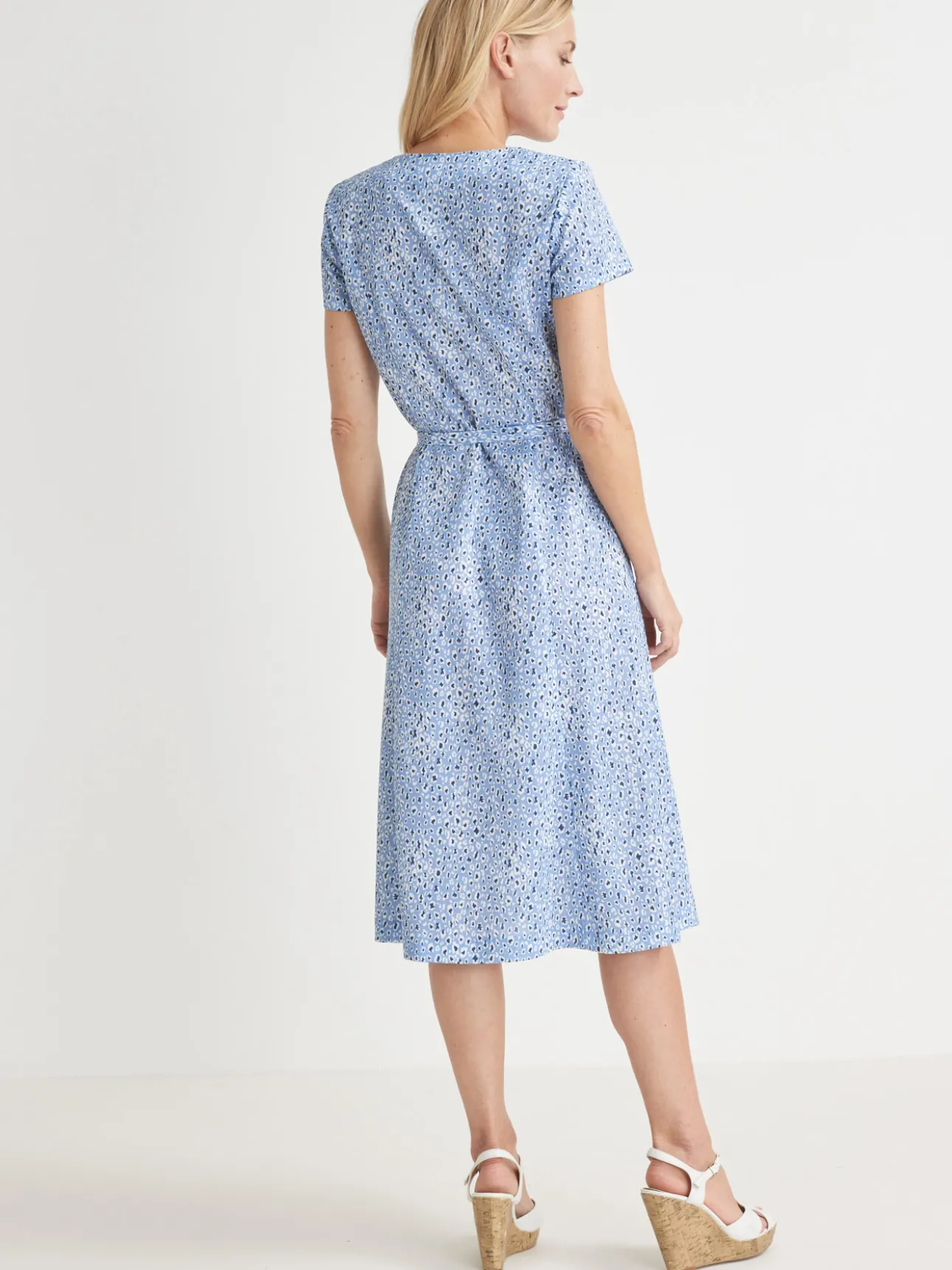 Robe maille fluide