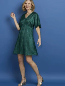 Robe maille irisée