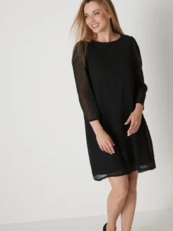 Robe plumetis