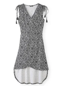 Robe sans manches en maille jersey