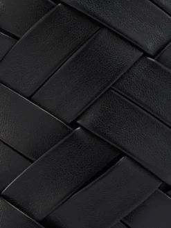 Sac à main effet tressé