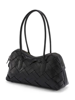 Sac à main effet tressé