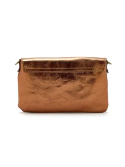 Sac pochette en cuir à bandoulière