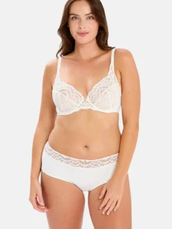 Shorty dentelle et microfibre Charline