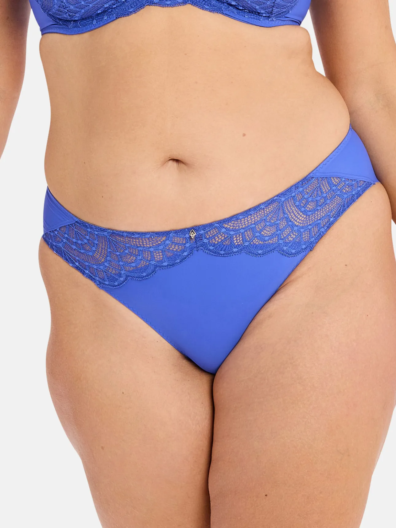 Slip dentelle et microfibre Charline