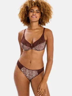 Slip imprimé animalier Naia