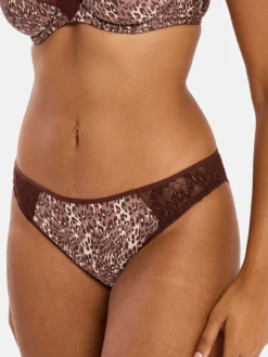 Slip imprimé animalier Naia
