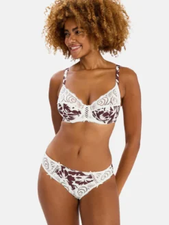 Slip microfibre imprimée Amelie Print