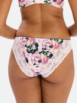 Slip microfibre imprimée Eloane