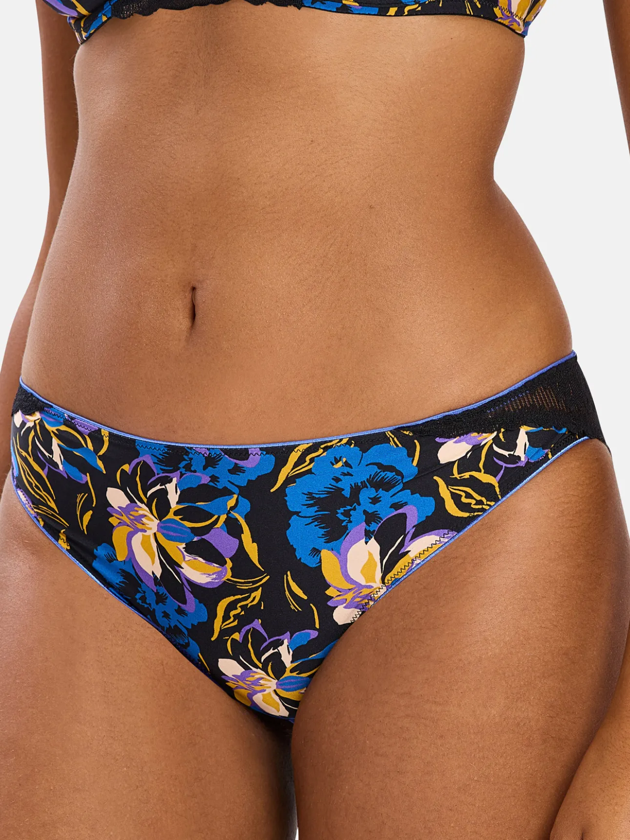 Slip microfibre imprimée Eloane