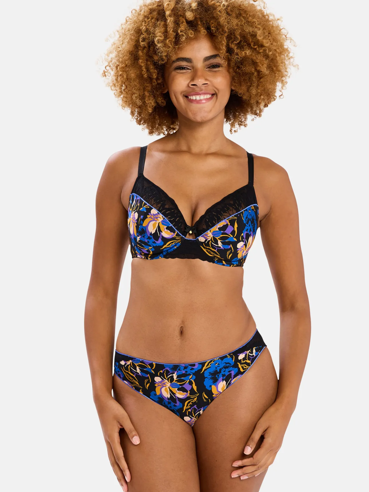 Slip microfibre imprimée Eloane