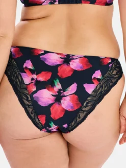 Slip microfibre imprimée Suzan Fantaisy