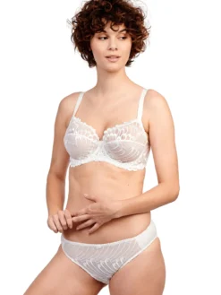 Slip Narcisse microfibre brodée