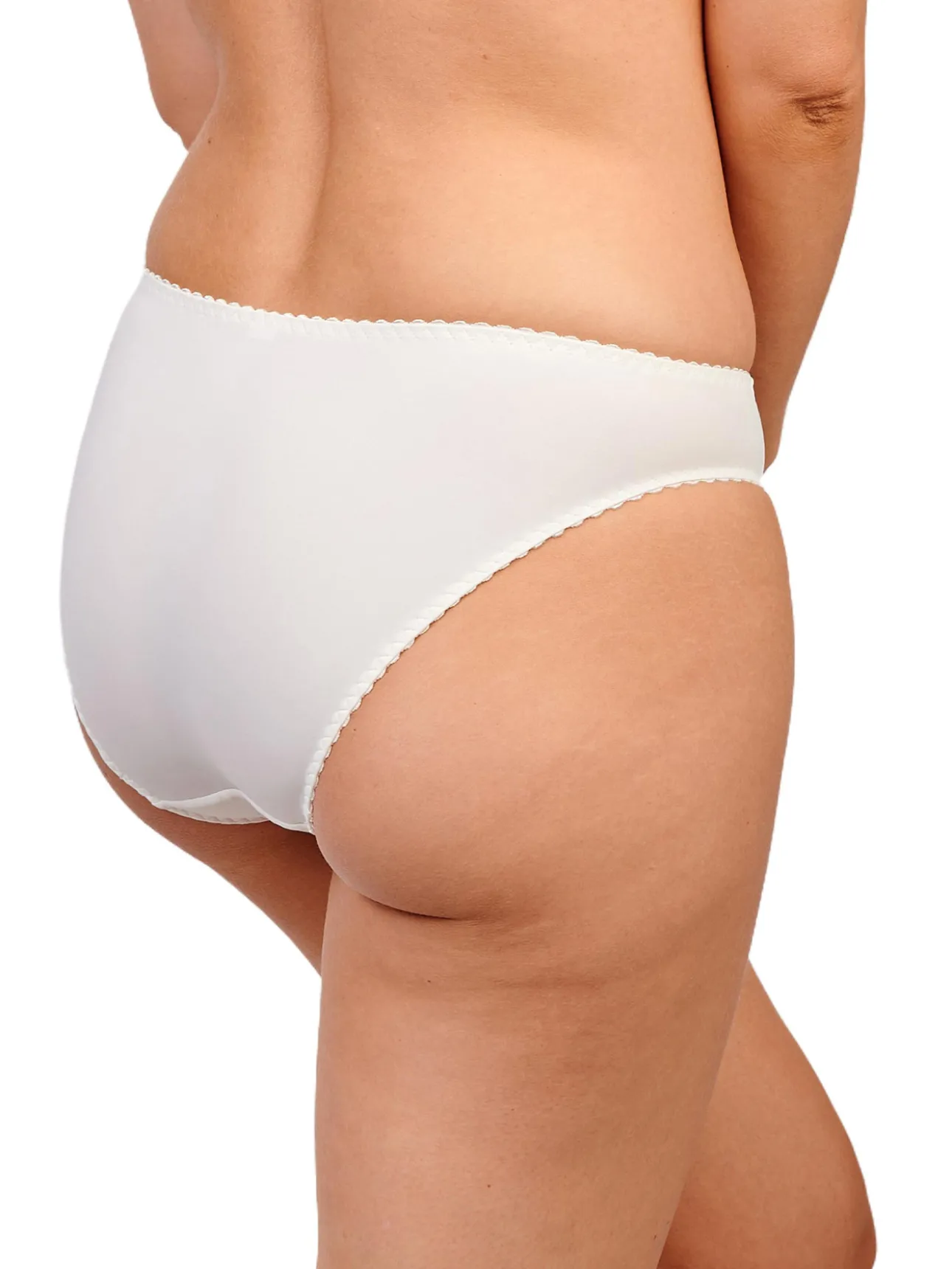 Slip Narcisse microfibre brodée