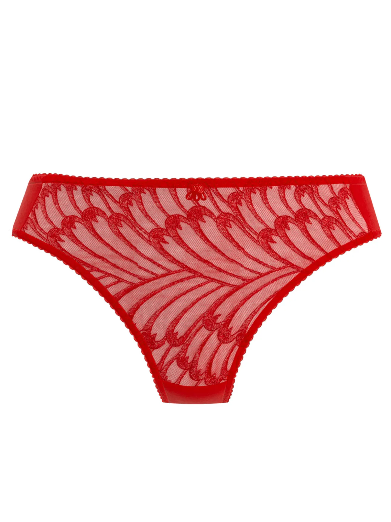 Slip Narcisse microfibre brodée