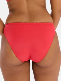 Slip Narcisse microfibre brodée