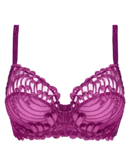 Soutien-gorge à armatures brodé Narcisse