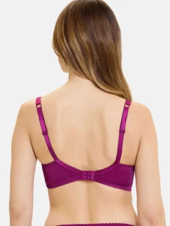 Soutien-gorge à armatures brodé Narcisse