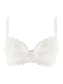 Soutien-gorge à armatures brodé Narcisse