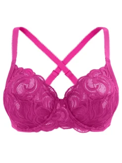 Soutien-gorge à armatures dentelle
