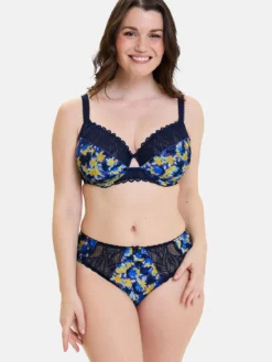 Soutien-gorge à armatures microfibre