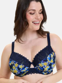 Soutien-gorge à armatures microfibre