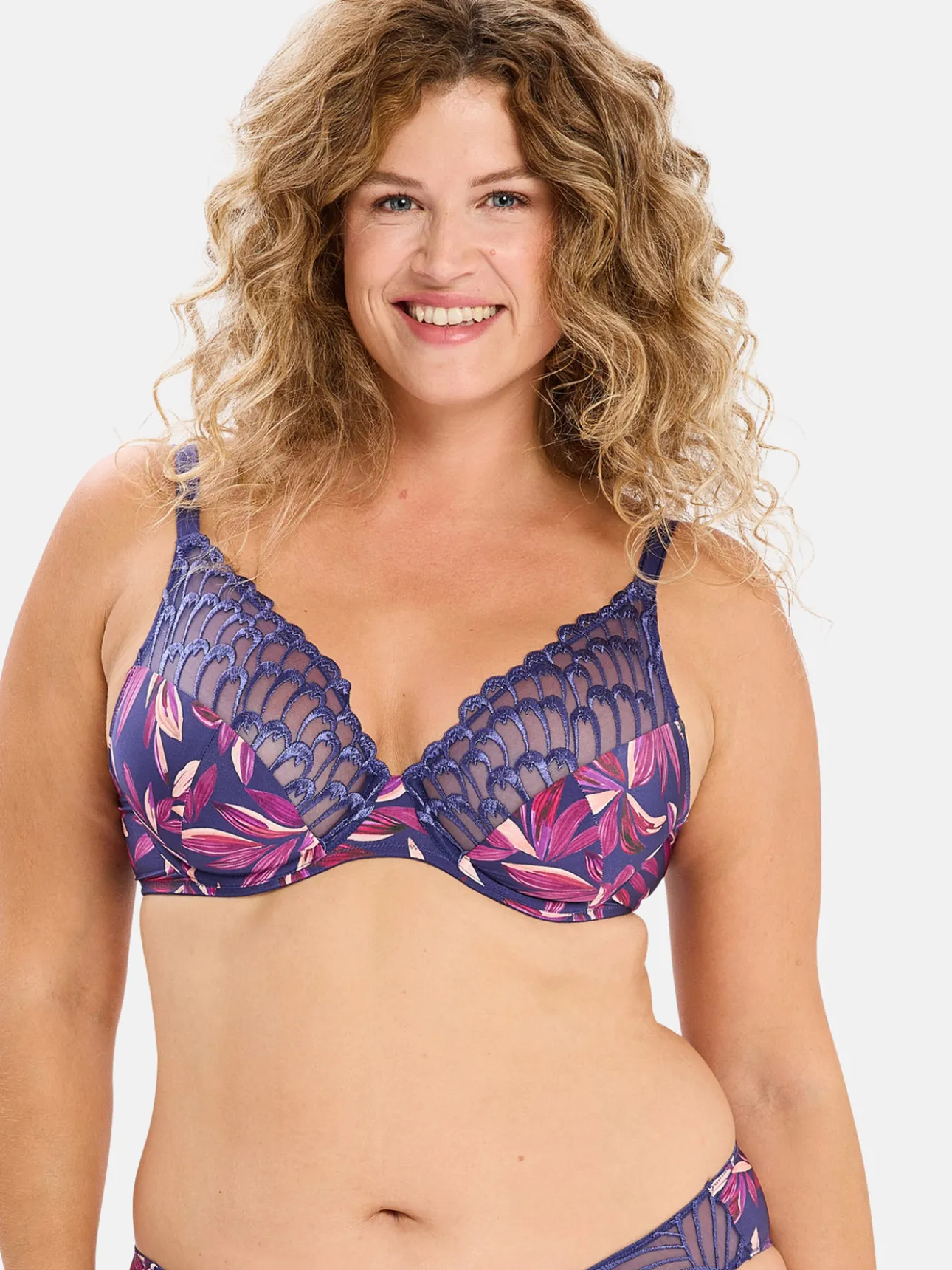 Soutien-gorge à armatures Narcisse Print
