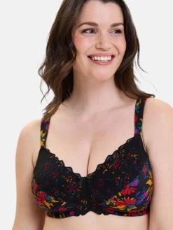 Soutien-gorge sans armatures coton Flora