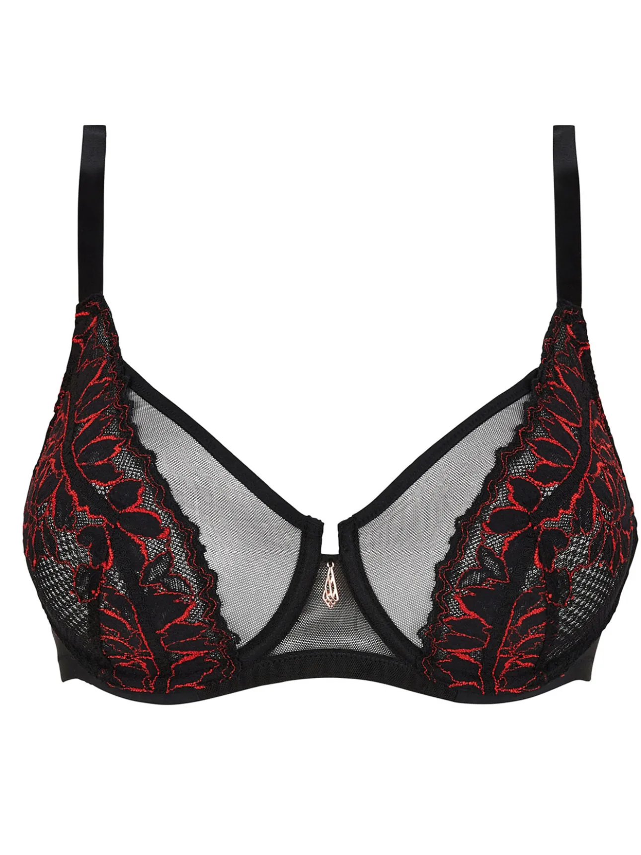 Soutien-gorge sexy corbeille à armatures
