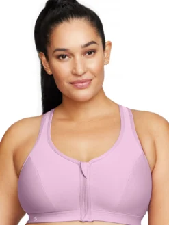 Soutien-gorge sport fermeture éclair
