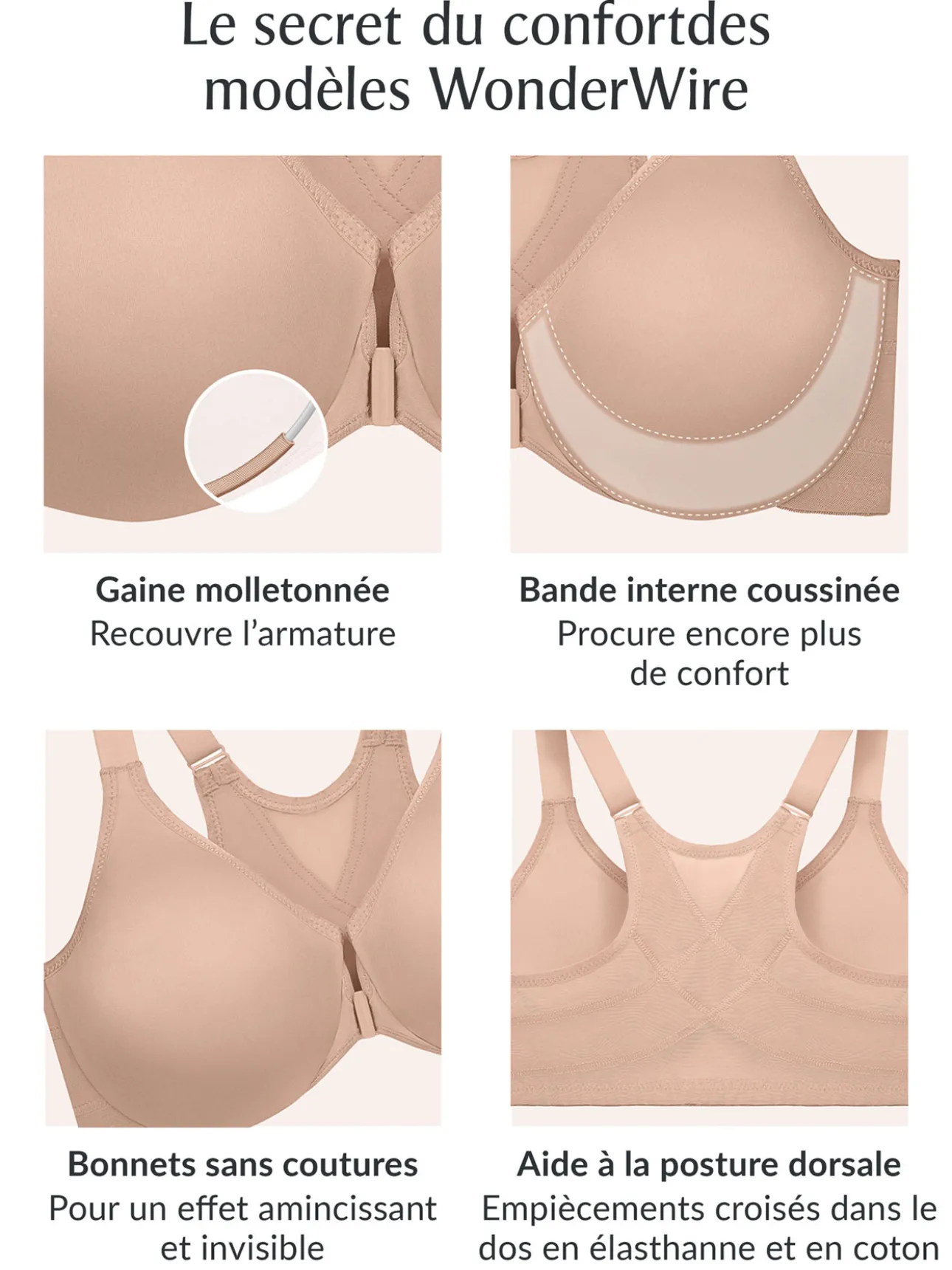 Soutien-gorge WonderWire Posture