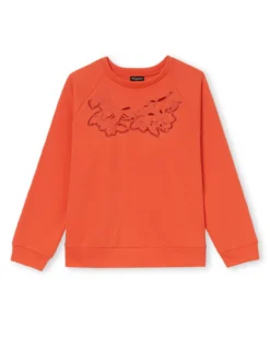 Sweat-shirt brodé en molleton