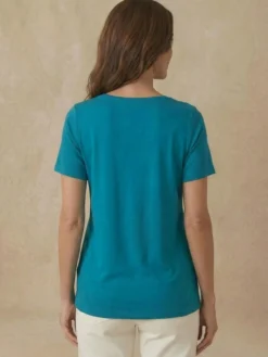 Tee-shirt ample encolure carrée