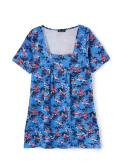 Tee-shirt ample encolure carrée